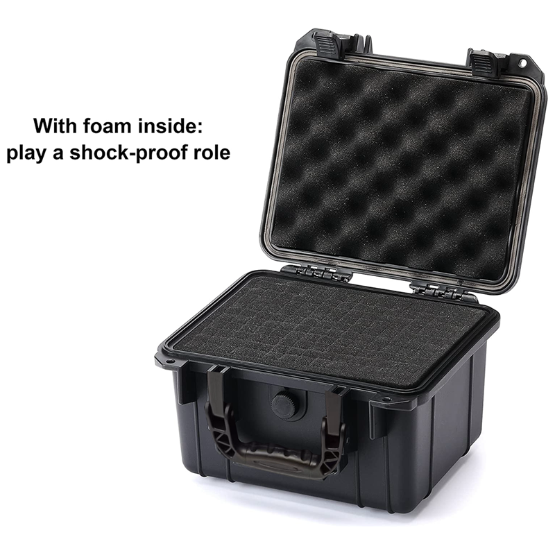 Tool Box Safety Waterproof Hard Case Tool Box Hardware rigid suitcase tools Hard Plastic Case box Shockproof Transport Case
