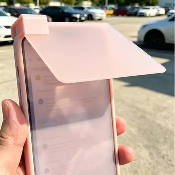 1 pezzo di accessori per cellulari che migliora la visibilità dello schermo in luce forte e riduce i riflessi della luce solare, parasole per cellulare