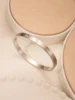 Premium Stainless Steel Water-Resistant Women's Bangle 18K Gold-Plated with Hypoallergenic Crystal-Studded Screw Pattern 4