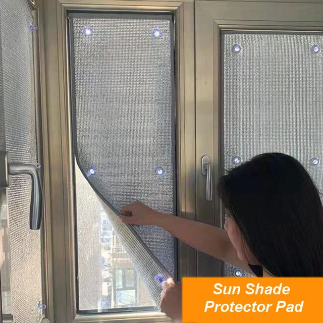 Sun Shade Protector Pad Room Window Sunshade Covers Easy Install Thicken  Insulation Film Anti UV Shading Aluminum Foil - AliExpress