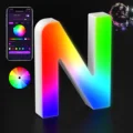 Light Letter N