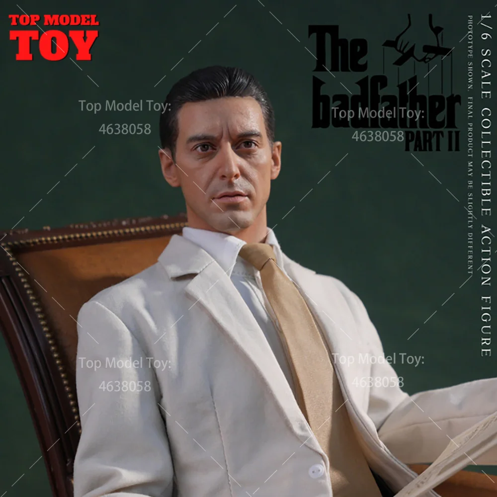 

Fish Bonetoys FB-Z008 1/6 Godfather II Mike Male Action Figure Set Model 12'' Soldier Movable Doll Full Set for Collectible