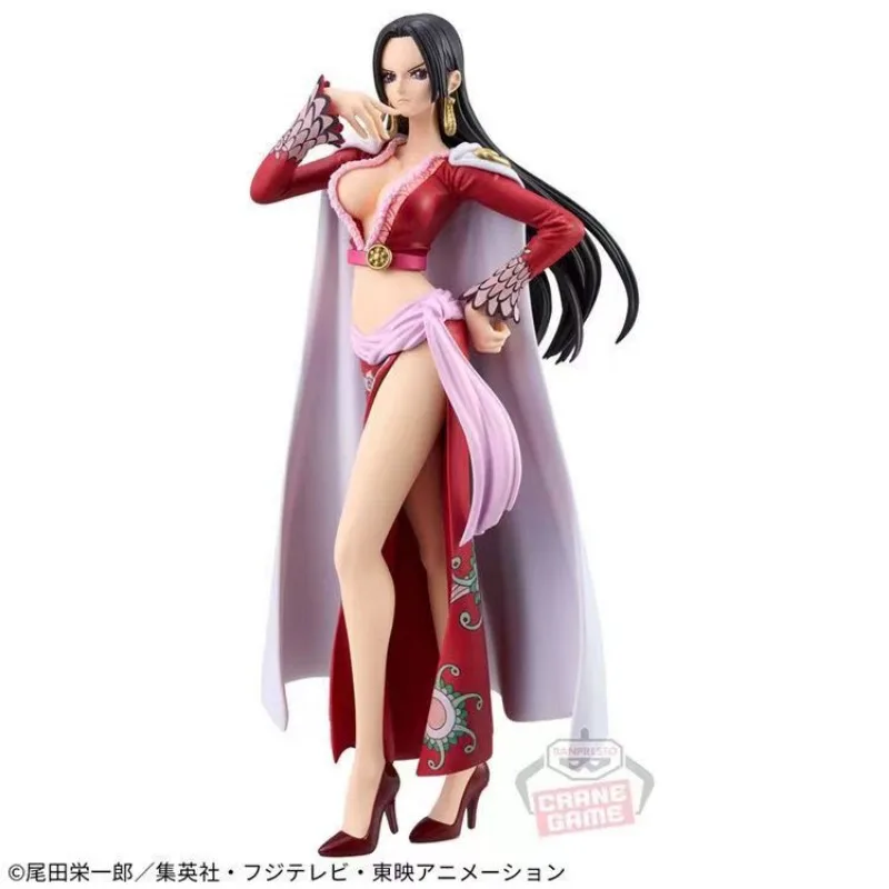 

Оригинальная Коллекционная аниме игрушка Banpresto, 17 см, DXF Boa · Hancock, Коллекционная модель из ПВХ