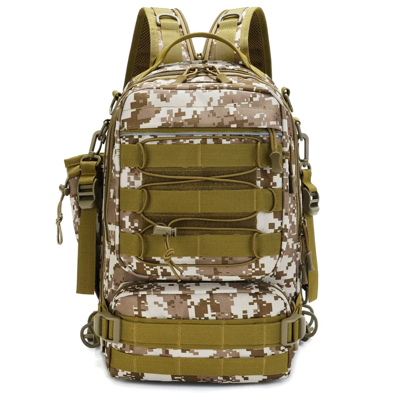 

Chikage Multi-funtion Hiking Travel Unisex Backpack Large Capacity Fishing Hunting Backpack High Quality Waterproof Bags