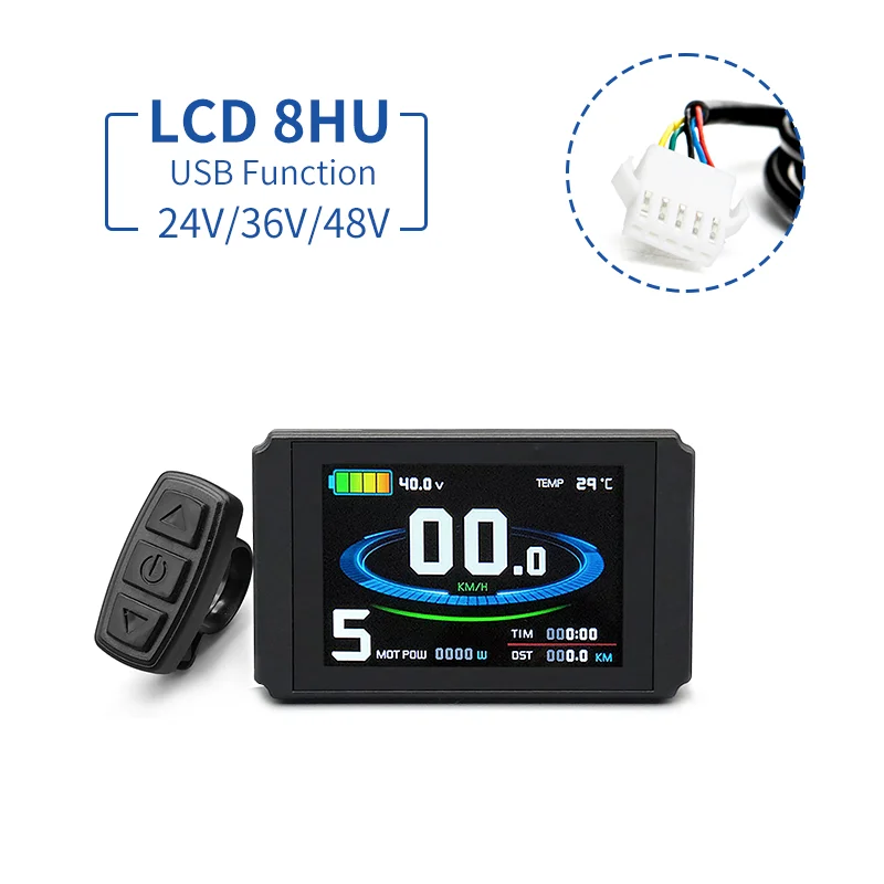 Supporto Display Per KT LCD3, LCD3U, LCD8H, LCD8HU - Accessorio E-Bike, Nero ABS - Foto 6