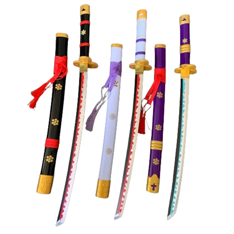 75Cm Anime Role Play Cool Enma Sword Cosplay Roronoa Zoro 30 Pollici Legno Katana Modello Di Arma