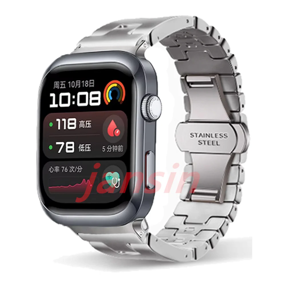 Metal Business Wristband Replacement Stainless Steel Strap