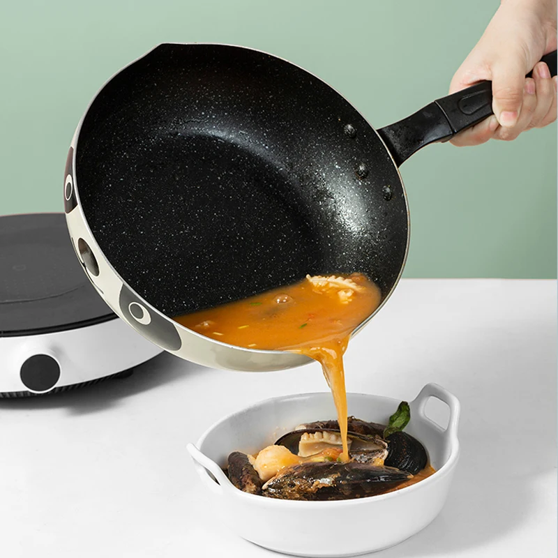 The Rock by Starfrit 8-Piece Cookware Set with Bakelite Handlescookware pots  and pans set - AliExpress