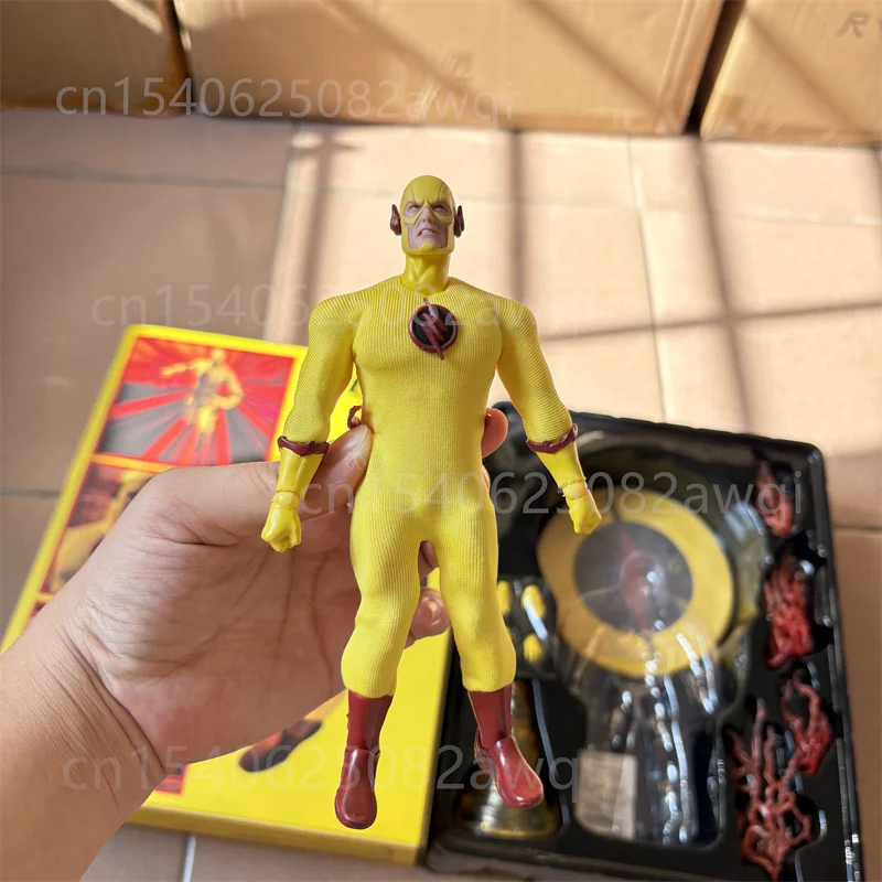 Mezco ONE:12 The Flash Shazam Wolverine Captain America Superheld 6-Zoll-Flash Zoom Reverse Flash Boxed Set Actionfigur Spielzeug – Detail 16