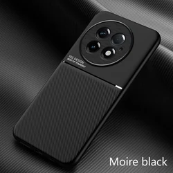 Rugged Non-Slip Case with Built-in Magnetic Holder for OnePlus 13 (Black)