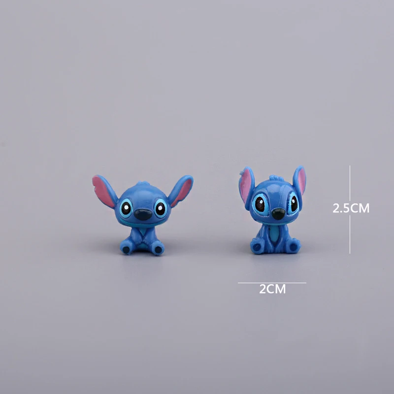 6pcs Disney Stitch Figure Toy Set Mini Anime Stitch Action Dolls Home Party  Supply Cake Decoration Toys for Children Kids Gift - AliExpress