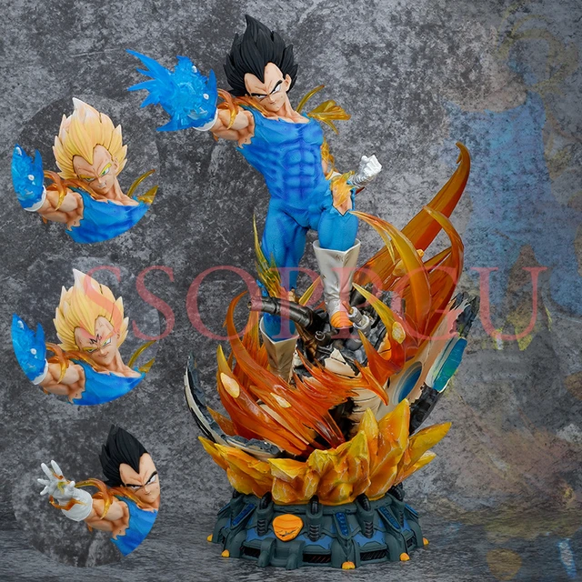 38cm Dragon Ball Z Action Figures Ls Son Goku Anime Collection Pvc Model  Statue Doll Toys For Children Large Figurines Gift