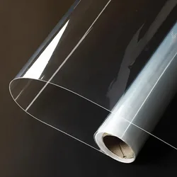 Self - Adhesive Transparent Desktop Protective Film - Anti - Scratch, Heat Resistant & Waterproof Furniture Sticker - 40cmx1m (Transparent)