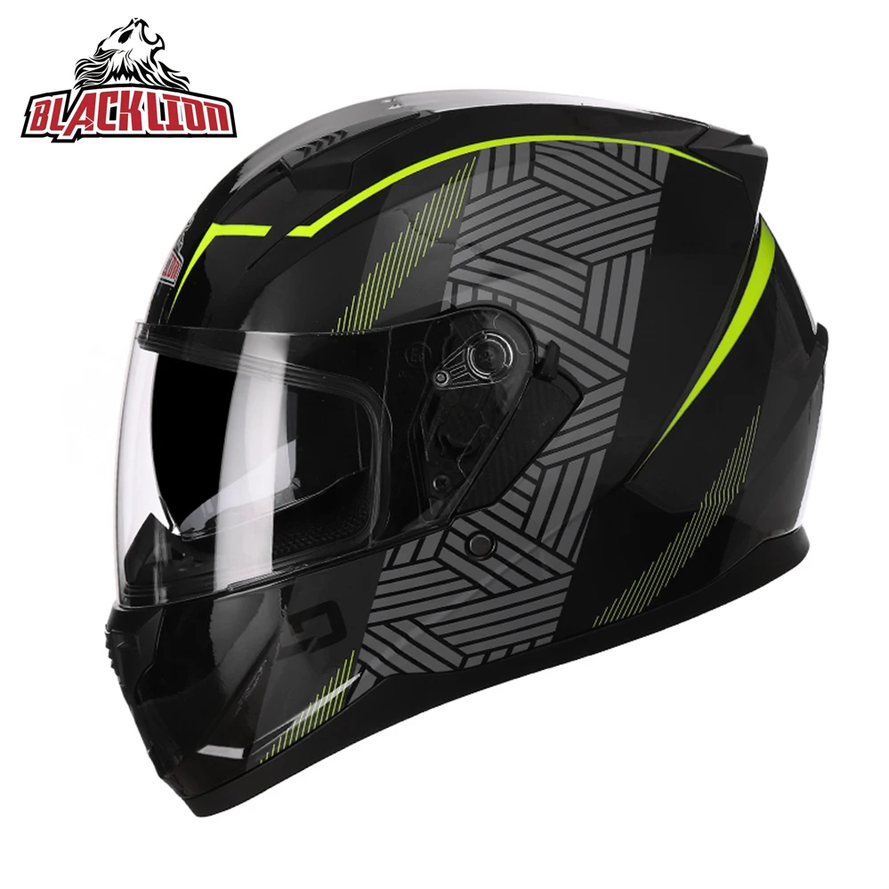 

Off Road Racing Motorcycle Helmet Double Visor Full Face Helmets Motorbike Casco Moto Motocross capacete Men Women DOT Approved