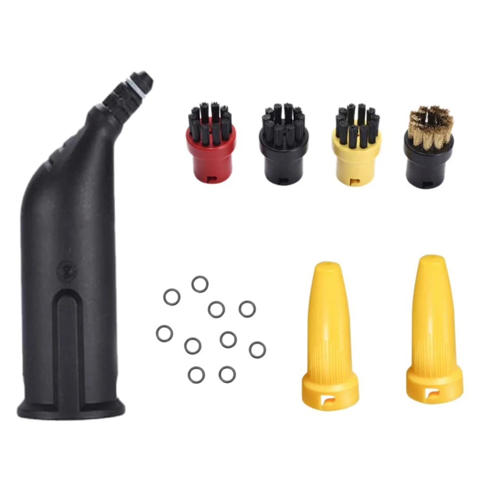 

Deep Cleaning with Sealing Ring Round Brush for Karcher SC1 SC2 SC4 SC5 Steam Cleaner Eliminate Stubborn Stains