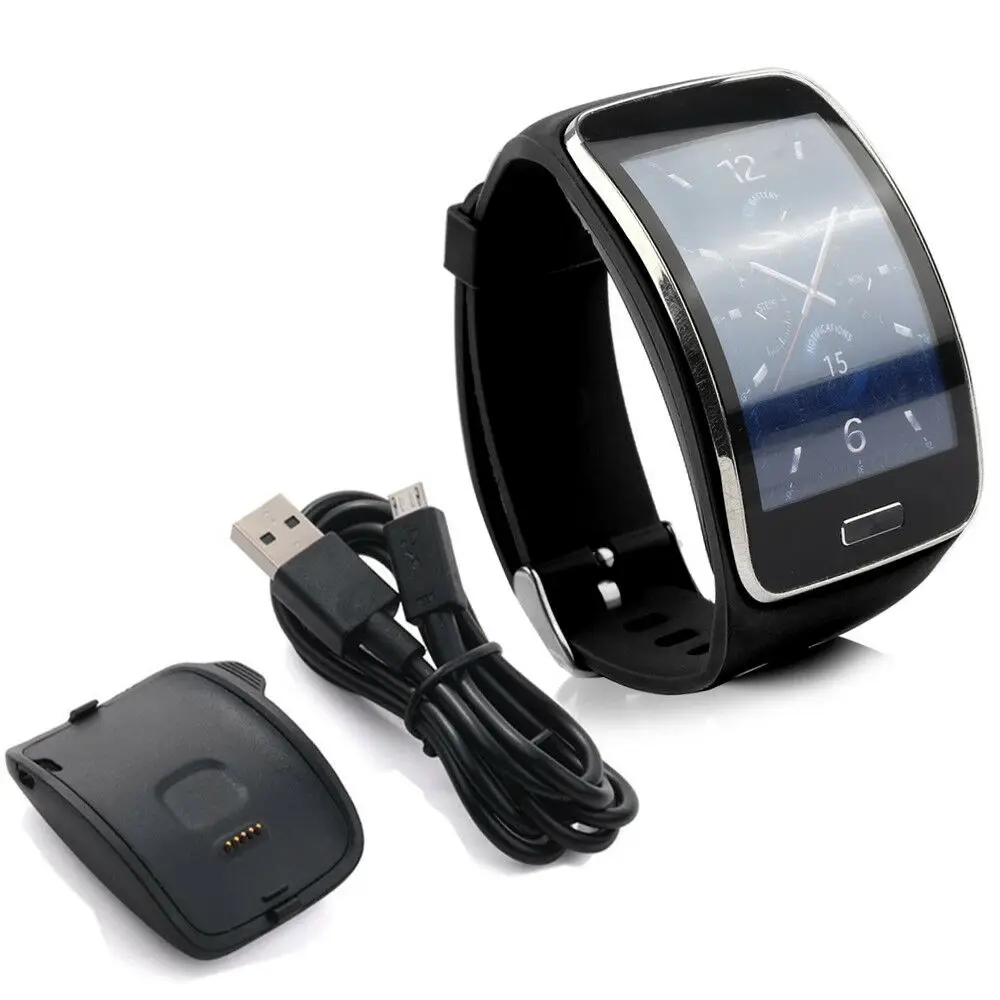 Usb-кабель для зарядки Samsung Galaxy Gear S SM R750, силиконовый ремешок для смарт-часов Usb-кабель для зарядки Samsung Galaxy Gear S SM R750, силиконовый ремешок для смарт-часов