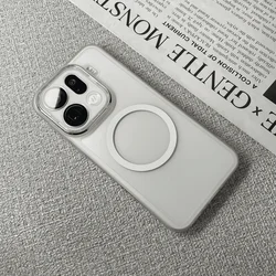 Custodia Trasparente Magnetica Premium Shockproof con Protezione per Lenti