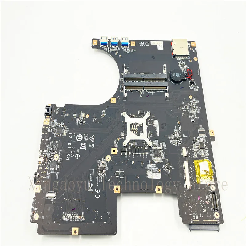 Original MS-16L21 REV 1.0 FOR MSI GT62 GT62VR LAPTOP MOTHERBOARD