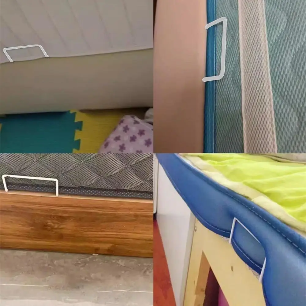 Rutschfester Matratzengreifer, Sofa-Blatt-Befestigung, festes Tatami-Eisenbett, Holzbett, Anti-Lauf-Stanzschnalle, einfach zu installieren – Detail 8