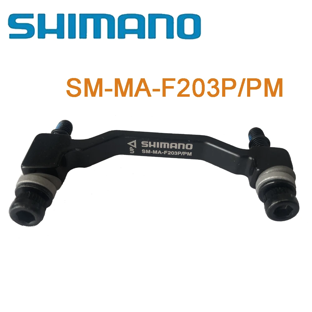 Оригинальный адаптер для дискового тормоза SHIMANO PM A Скоба ротора 180 мм 203 RT86 RT81 RT56