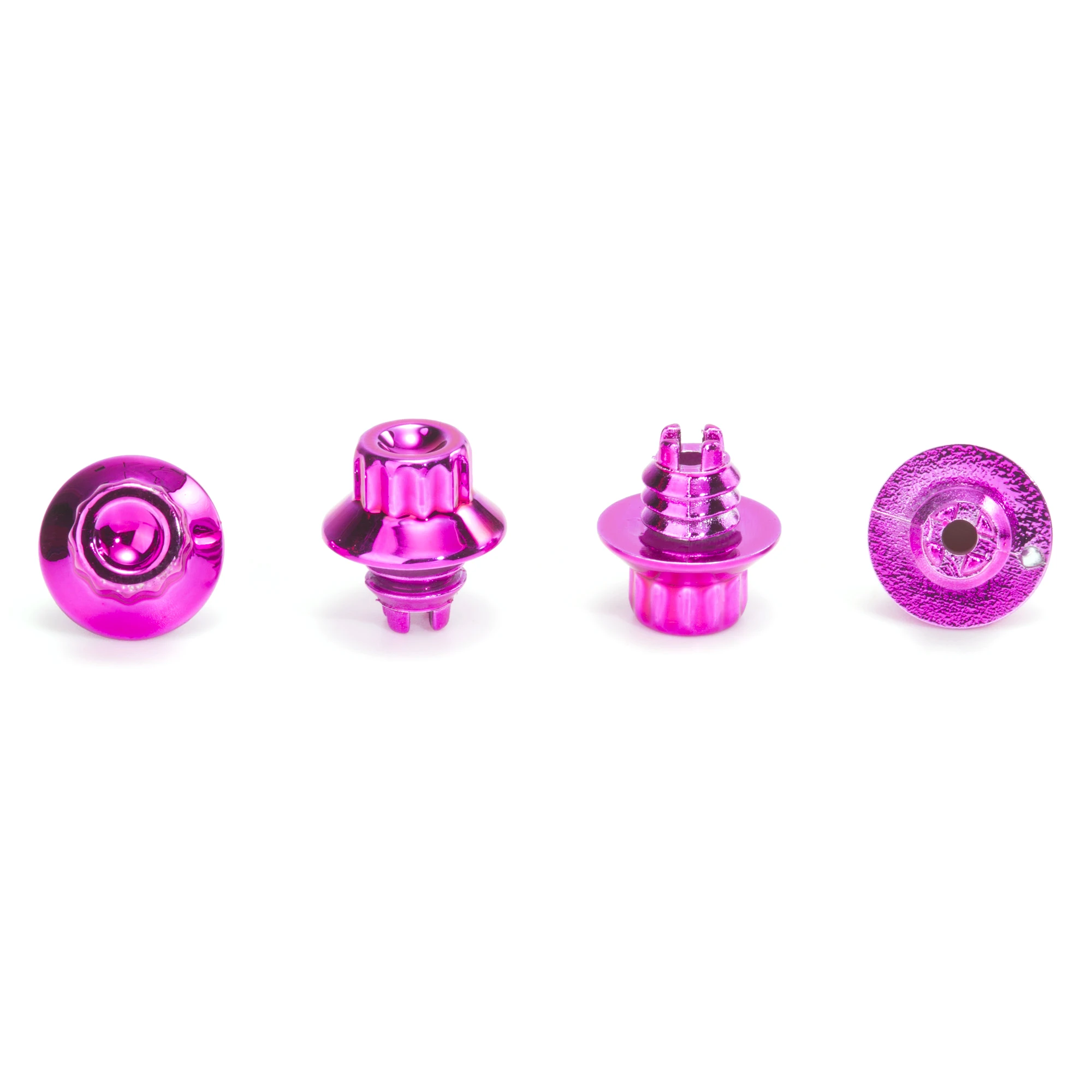 CFPerformance 100 Stück 13 mm Universal-Radmuttern für Felgenlippen, Schrauben, Reifen, Ersatz, Dekoration, Außenzubehör – Detail 7