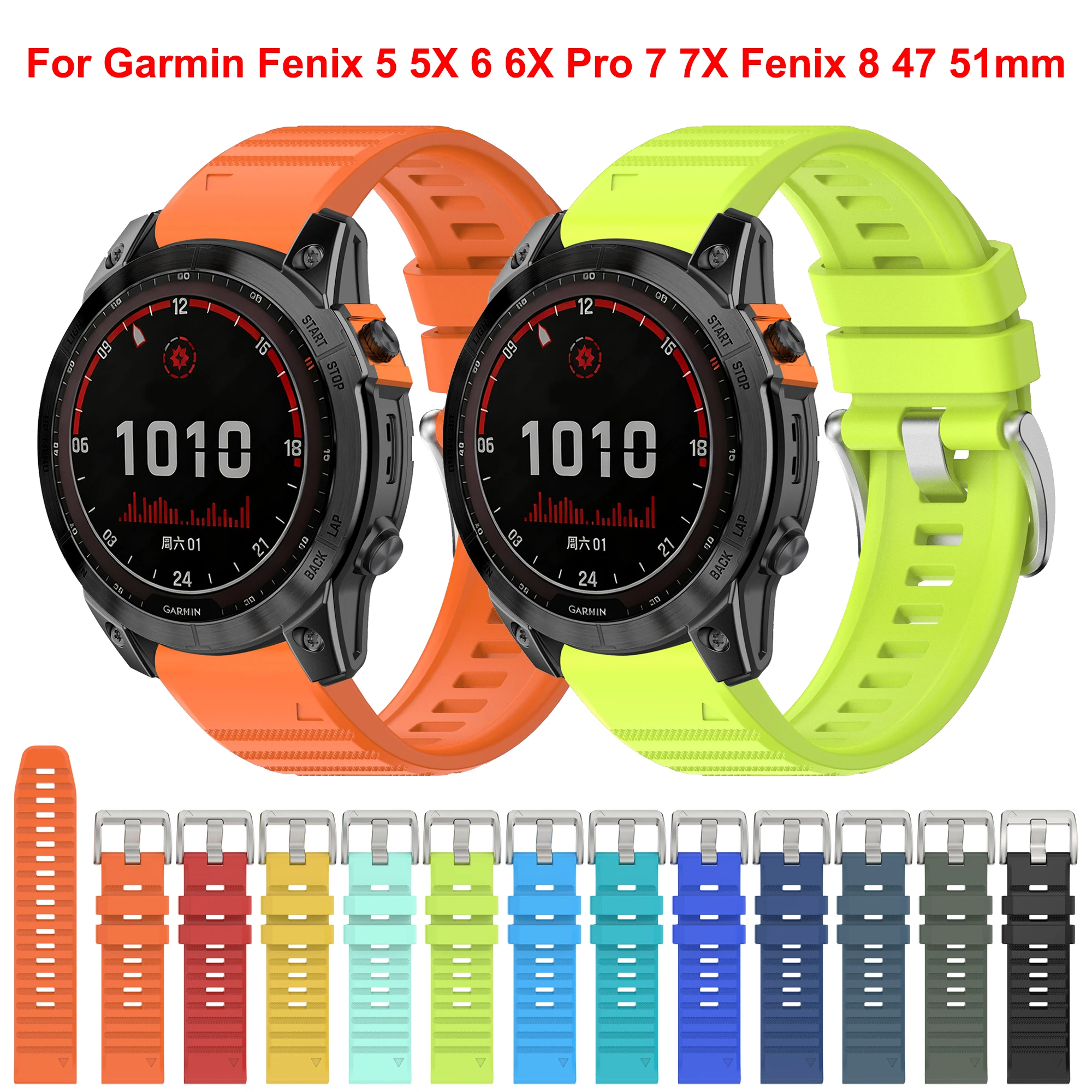 Versatile QuickFit Watch Bracelet, 22mm & 26mm Strap Band