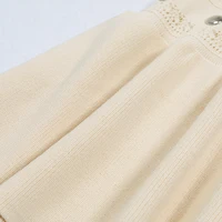 High Quality Elastic Knitted New Fashionable Round Neck Luxurious Hot Plate Sleeveless Slim Fit Women's Dress - Image 5
