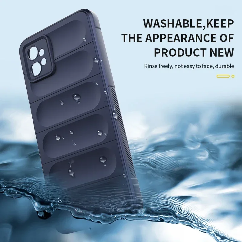 Shockproof Silicone Back Case - Durable Protective Cover