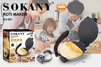 SOKANY 507 Electric Roti and Crepe Maker, Home Spring Roll and Flatbread Maker 2
