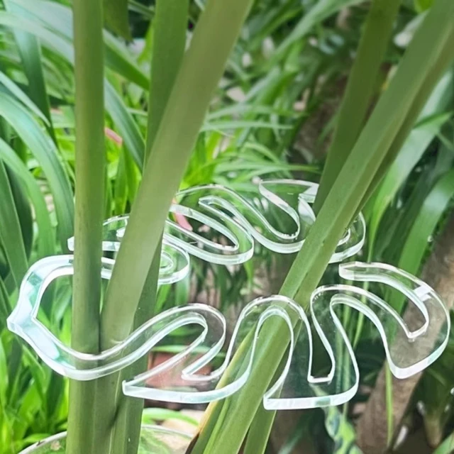 Monstera Shaped Plant Support Easy Installation Decorative Plant Stand Leaf Shape Plants Pole Sturdy Alloy Support Pile Garden 6