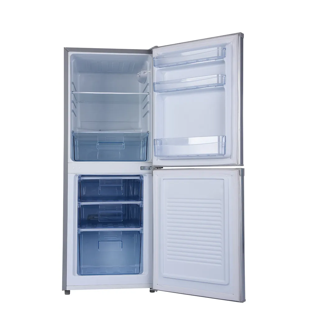 168L Home Appliance two doors Freezer DC Solar deep Refrigerator BCD-168