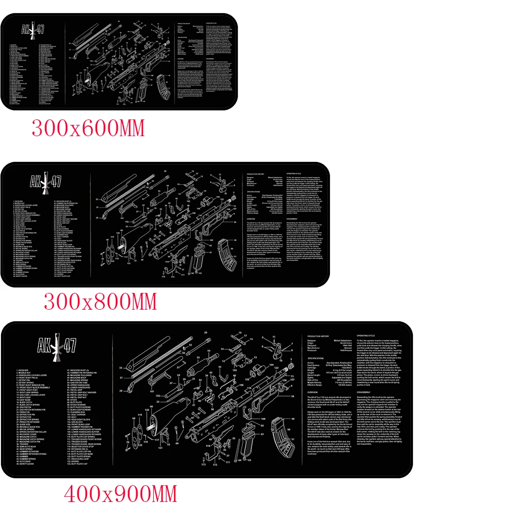 AR15 AK47 ريمنجتون 700 بندقية تنظيف أجزاء لوحة الم...