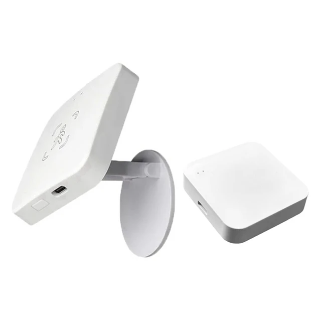 Tuya Zigbee Human Presence Detector With Holder Smart Human Body PIR Sensor Radar Microwave Motion Sensor+Zigbee Hub 1