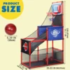 Arcade Basketball Game Set with Balls and Hoop,For Boys&Girls,Indoor Outdoor Toy,Ideal for Competition,Halloween/Christmas 2