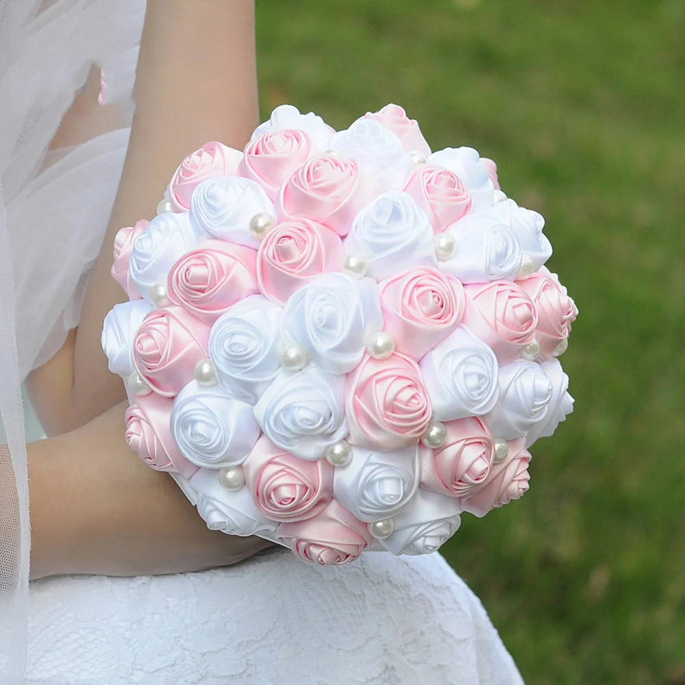 rosa rosa bouquet elegante bouquets de noiva 01