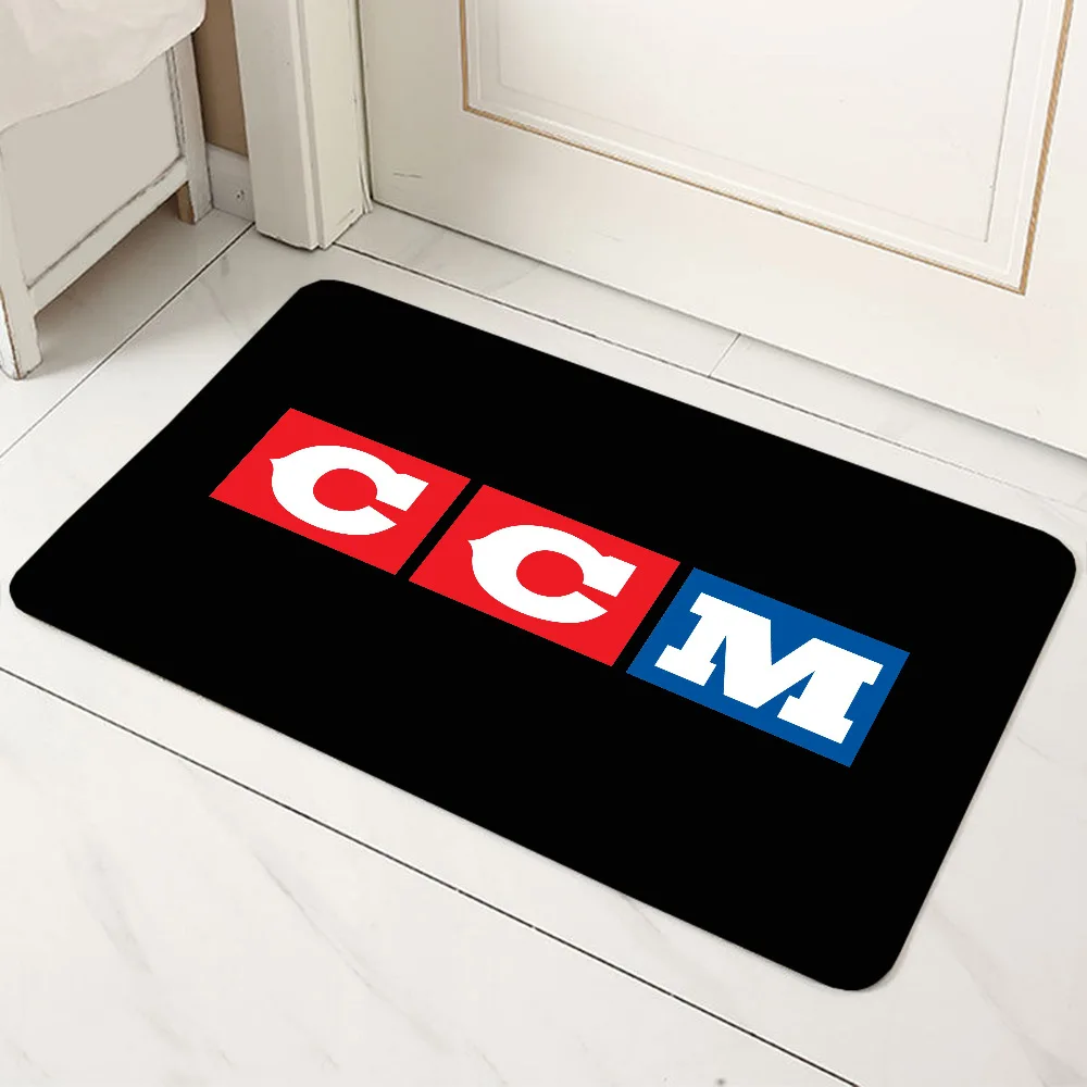 CCM Retro Ice Hockey Logo Doormat Image 5
