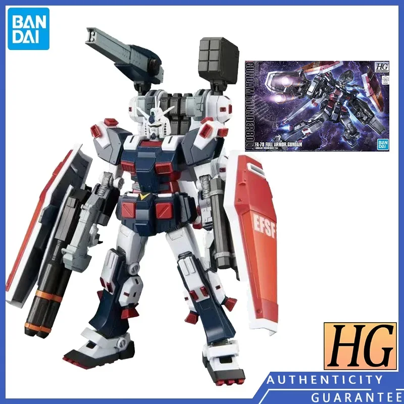 

Bandai HG 1/144 FA-78 Full Armor Assembled Thunderbolt Genuine Childrens Gifts Collections Model Toys Action Figures In Stock