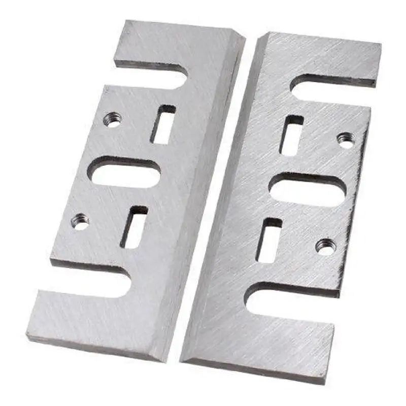 Planer Blades 2Pcs 82mm Wood Electric Replacement For Makita 1900B KP0800 HITACHI F20 DEWALT D26676 DW680