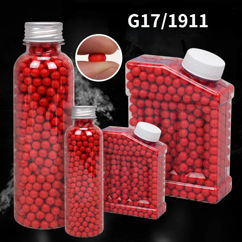 7.1MM Red Soft Rubber Bullet EVA Blaster Accessories