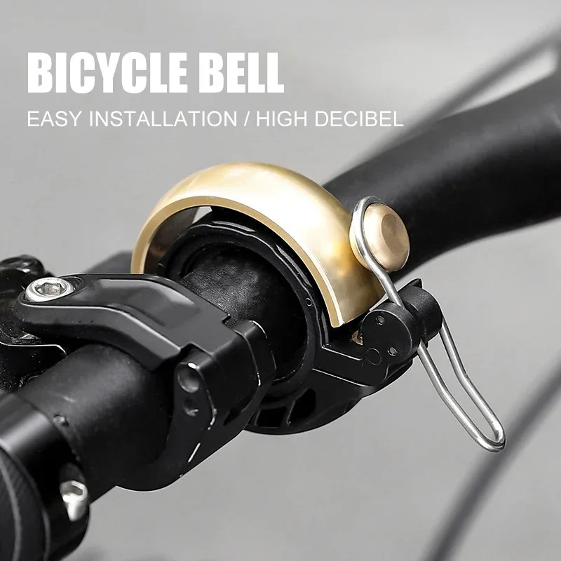 Vintage Bicycle Bell Vintage Bicycle Bell Loud Crisp Folding Mountain Bike Bell Retro Copper Hands Personality Bike Accessories