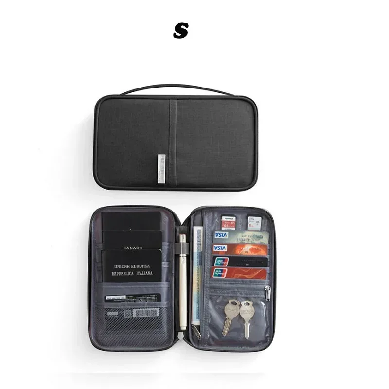 Enhanced Travel Wallet | Waterproof Passport & Document Organizer | Family Cardholder & Travel Accessories