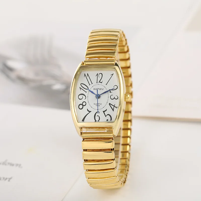 Fashion Ladies Watches Men Elasticity Watch for Women Quartz Male Wristwatch Relogio Feminino Clocks Couples Elastic Band Watch 5