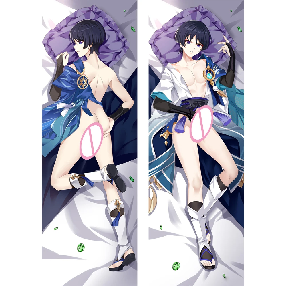 

Genshin Impact Wanderer 2 Side Printed Pillow Case Hugging Body Pillow Furniture Easy Carry Beautiful Gift Sleeping