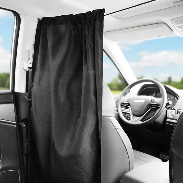 2PCs Car Curtain For Sunshade Privacy Divider Auto Windshield Sun