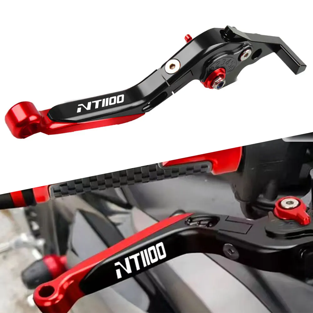 Motorcycle Brake Levers Handlebar Grips Ends Conversion Kits For HONDA NT 1100 NT1100 DCT 2022 2023 Handle Brakes Lever