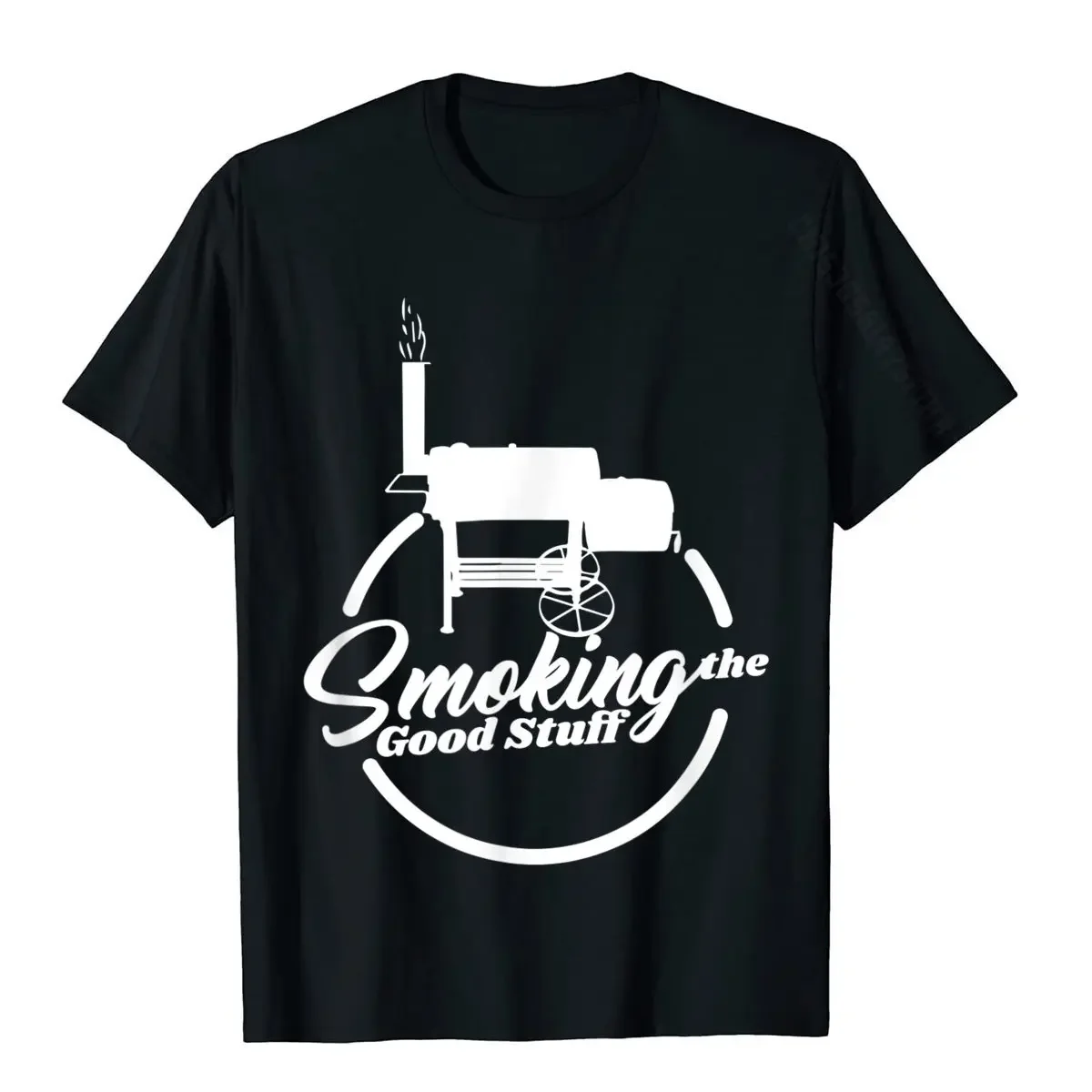 

A1685 The Good Stuff Funny BBQ Smoker T-Shirt Smokers T Shirt Tops Shirt Newest Cotton Custom Street Men's