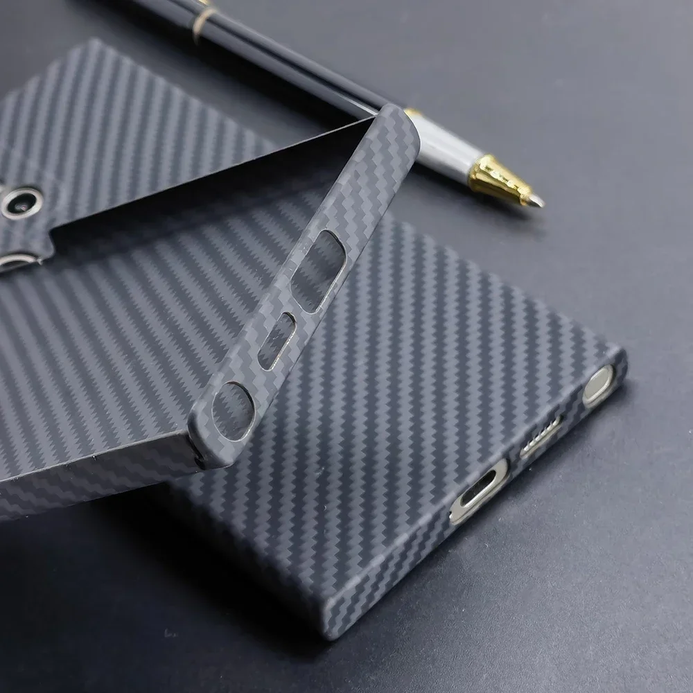 Ультратонкий кевларовый чехол для телефона из чистого углеродного ...