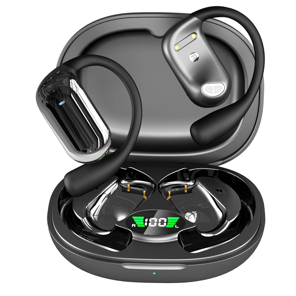 YYK-Q16S AI Translator Earbuds 3-In-1 Music Phone Call 144 Languages Real-Time Translation Ear buds BT 5.3 Wireless Headphones