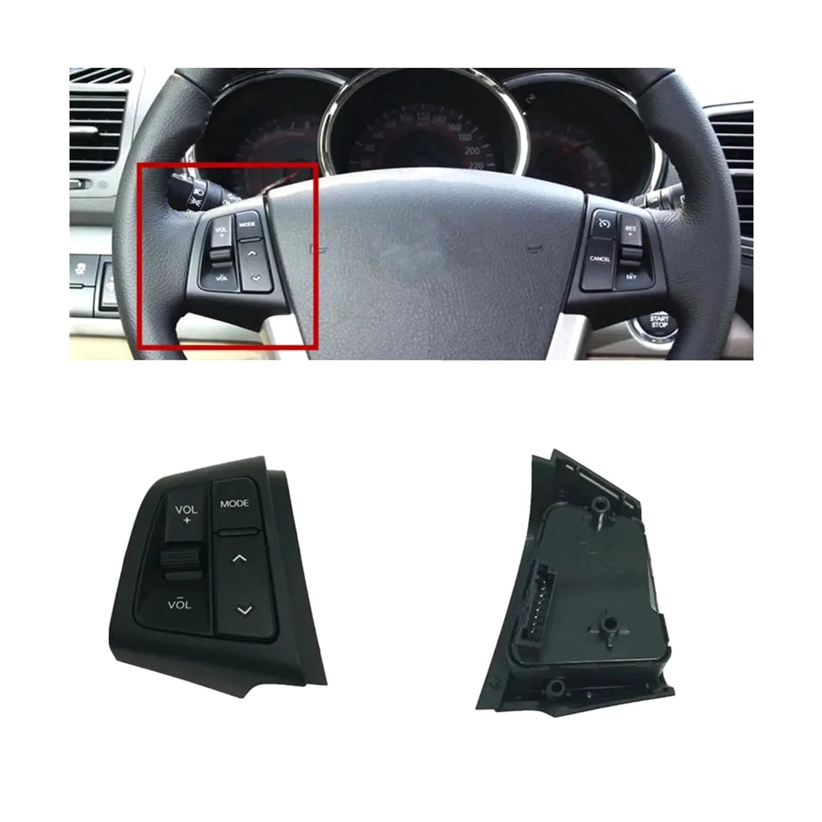 

Steering Wheel Remote Control Switch for Kia Sorento 2011-2013