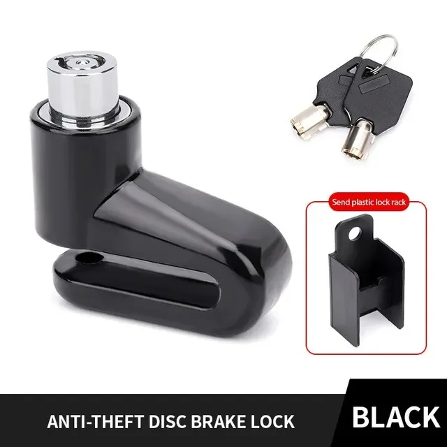 Anti-Theft Disc Brake Lock for Motorcycle and Bicycle Security